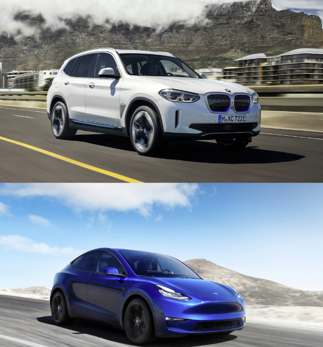 How Does the Tesla Model Y Compare to the BMW iX3?