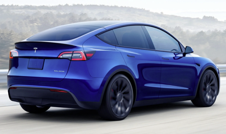 The Tesla Model Y: An SUV with a Large Rear Glass Window