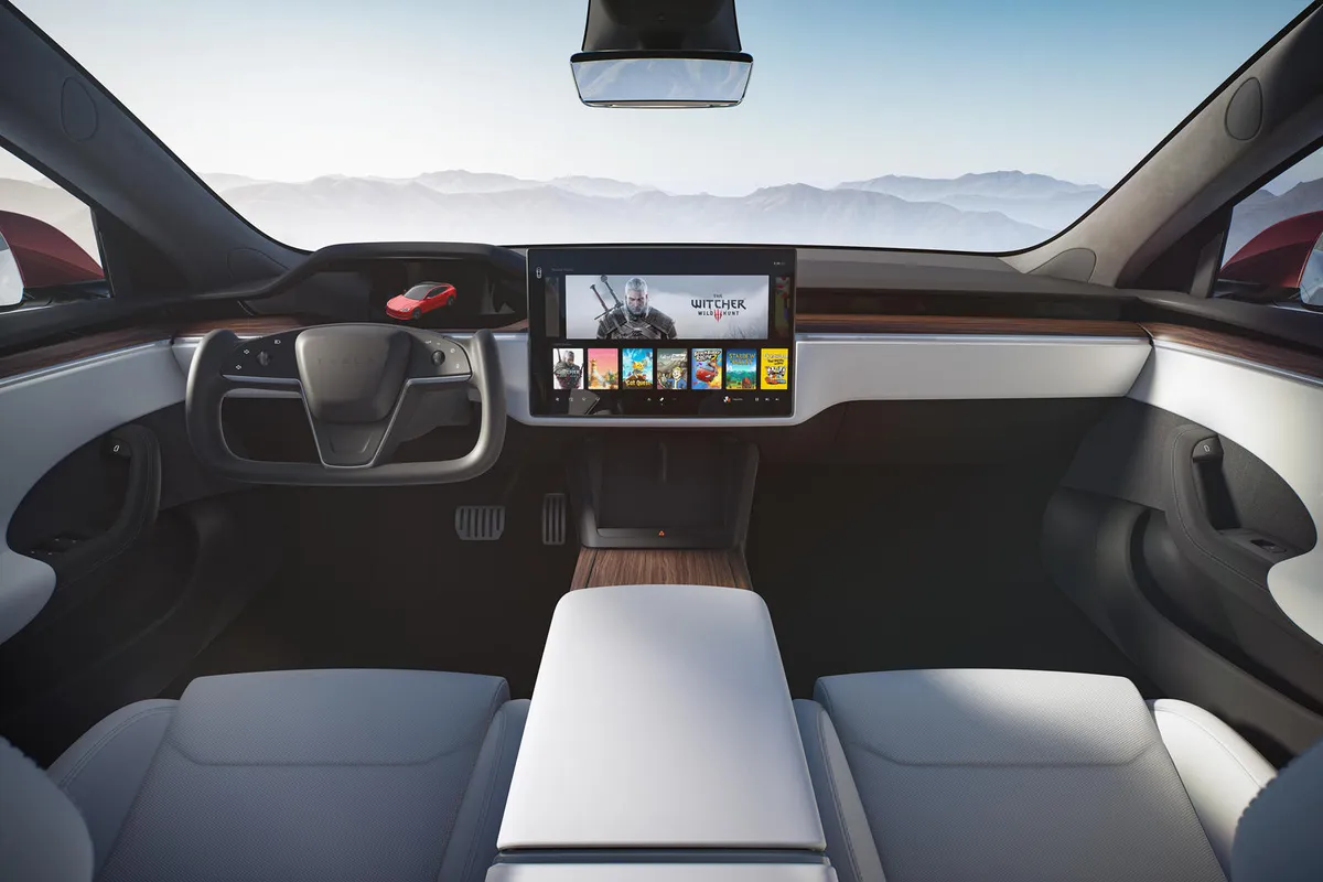 New Tesla Model S offers an alternative way to shift gears