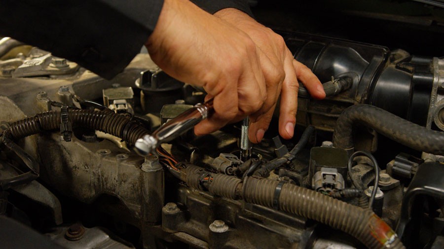 How to replace spark plugs in a car