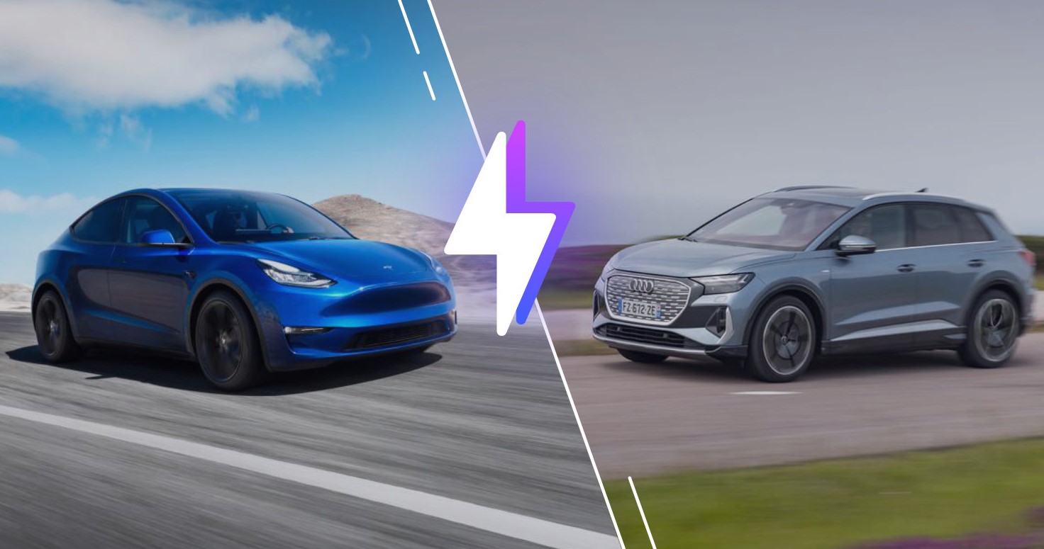 How does the Tesla Model Y Compare to the Audi e-tron?