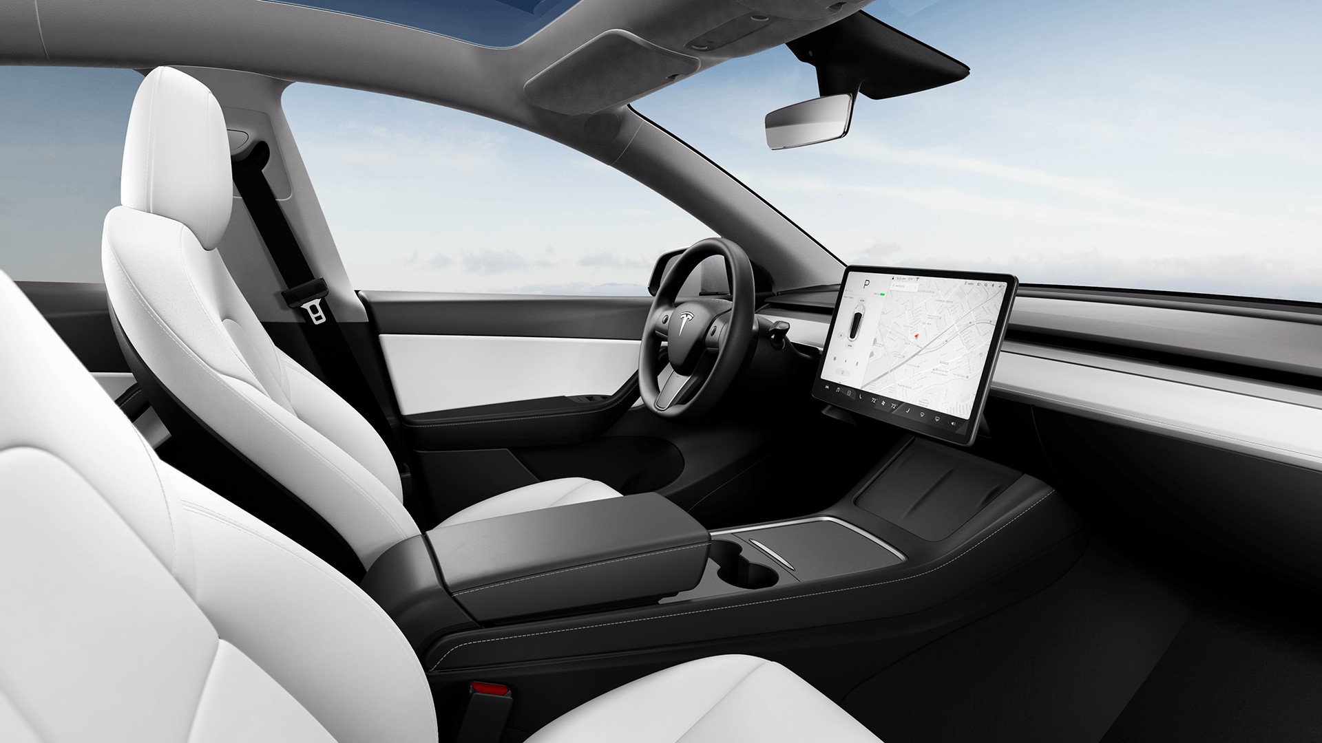 The Tesla Model Y: A Look at its Power-Adjustable Front Seats