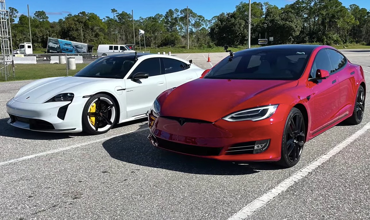 Tesla Model S vs Porsche Taycan: The Battle of the High-End Electric Cars