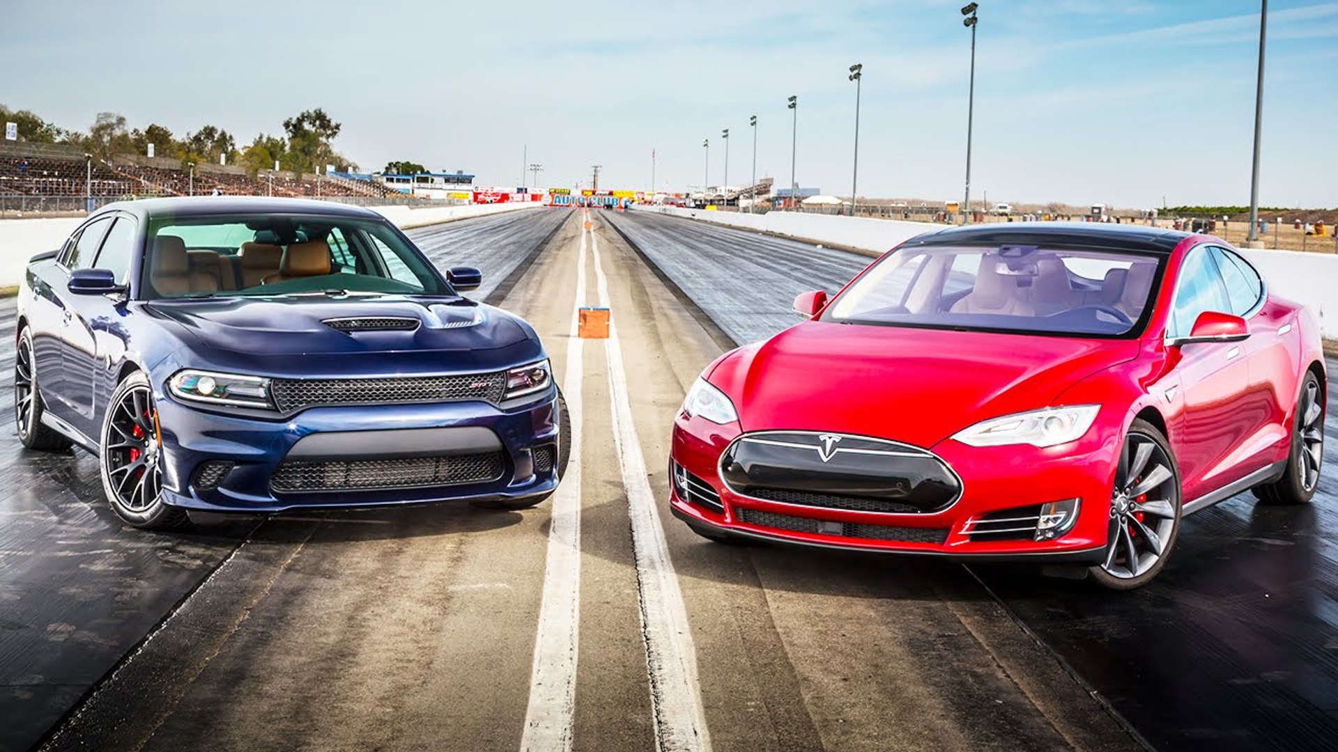 Performance Face-Off: Tesla Model S vs. Dodge Charger Hellcat